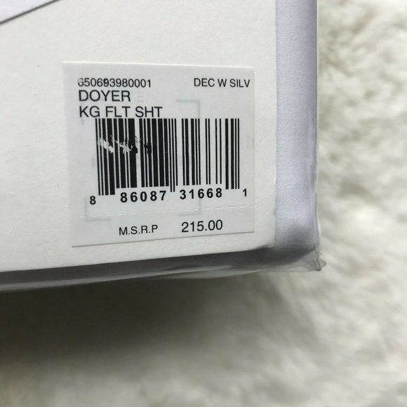 RL HOME 624TC DOVER Collection KING FLAT SHEET - Picture 3 of 7